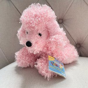 NWT Webkinz Ganz Pink Poodle Dog Plush Stuffed Animal HM107 New Sealed Code